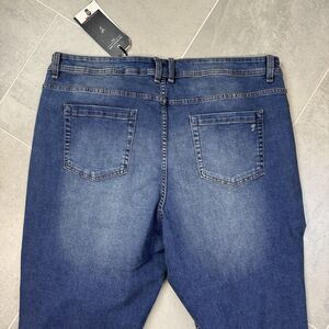 The Perfect Jean NYC OG Stretch Athletic Fit Jeans Mens 42x30 Admiral